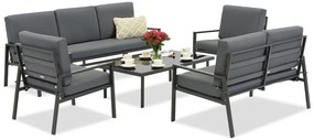 Vigo Coffee 7 antraciet Garden Point tuinset
