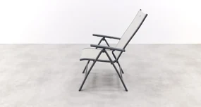 Hartman Monza alu/Chaneo verstelbare tuinset - 220x100 cm. - 7-delig