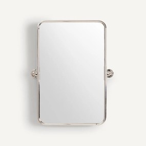 Chroom kantelspiegel H75,5cm Cassandre