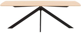 Goossens Excellent Eettafel Uniek, Semi rechthoekig 180 x 100 cm