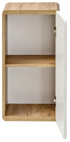 Comad Aruba White 810 FSC kleine kast 68x35cm eiken/wit