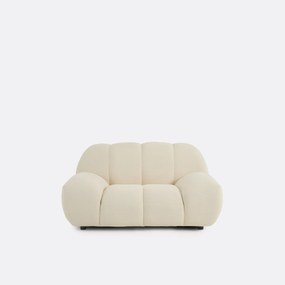 XL fauteuil, gewatteerde stof, NURIA