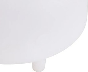 Tafellamp wit IP44 incl. bluetooth speaker - Storm Music