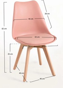 Set 4 Synk Basic Stoelen