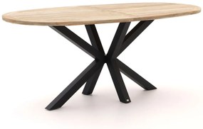 Bartafel ROUGH | Ovaal  | Tuintafel Teakhout | 240x120cm | 6 personen | Kees Smit Tuinmeubelen
