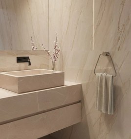 Badkamerhanger Tomi 5810 Brush Nickle