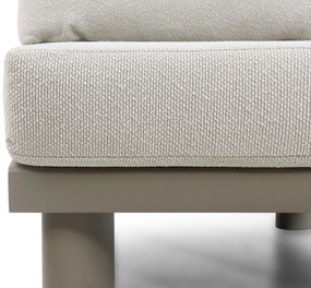 Hoek loungeset 6 personen Aluminium/Rope /Ceramic stone Taupe  Santika Furniture Santika