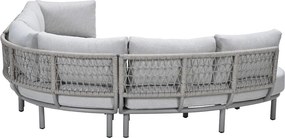 Garden Impressions Algarve lounge dining set 3-delig - taupe