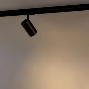 Moderne 1-fase railspot donkerbrons - Iconic Jeana