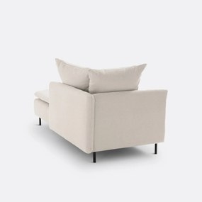 Omvormbare Longchair linnen/viscose D179 cm, Ivete