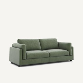 Omvormbare bank in fluweel, César