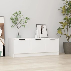 vidaXL Tv-meubel 102x35x36,5 cm bewerkt hout wit