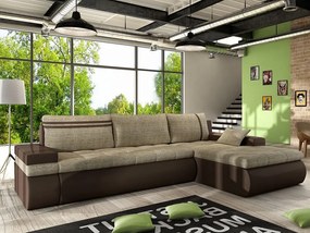 Hoekbank Temple 100, Aanwezig, Aanwezig, 300x182x90cm, 129 kg, Poten: Kunststof