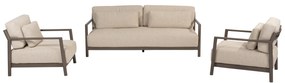 Capresi stoel bank loungeset 3 delig terre 4 Seasons Outdoor