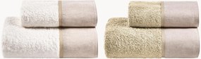 Katoenen handdoekenset Codewashed, 4-delig