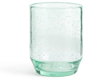 Set van 6 glazen bekers met bubbels, Faraji