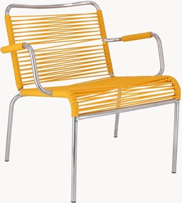 Handgemaakte tuin loungefauteuils Mya Spaghetti, 2-delig, stapelbaar