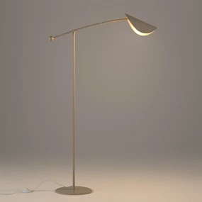 Leeslamp in grijs metaal, Funambule