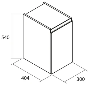 Muebles Mam badmeubel 150cm rechts lichtblauw met wastafel solid surface zonder kraangat