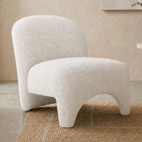 Fauteuil Zonder Armleuningen Beige