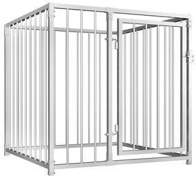 vidaXL Hondenkennel voor buiten 100x100x100 cm