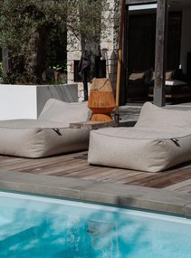 B-Bed Premium Outdoor Loungebed - Ecru