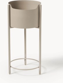 Metalen plantenbak Taru, H 65 cm