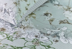 Kardol Fleurelle Dekbedovertrek Grey Green – Bij Swiss Sense