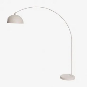 Diala Ijzeren Vloerlamp Tapioca Beige & 210 X 170 Cm - Sklum