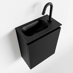 Mondiaz Ture 40cm toiletmeubel urban met wastafel urban links 1 kraangat