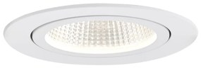 Set van 6 inbouwspots wit 9,5cm incl. LED 1300 lm dimbaar IP23 - Gaius