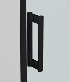 Badstuber Boston complete douchecabine 120x90x215cm zwart mat