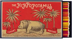 Design luciferdoosje Hippopotamus