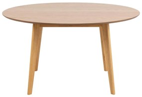 Scandinavische Eettafel Rond Eiken - 140 X 140cm.