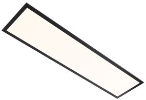 Modern LED paneel zwart 100 cm incl. LED dim to warm - Armstrong Modern Binnenverlichting Lamp