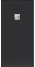 Villeroy & Boch Excello douchevloer 160x80cm polyurethaan/acryl Anthracite uda1680exc2v-1s