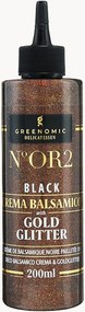 Crema Balsamico Black met goudkleurige glitters