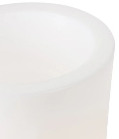 Buiten vloerlamp wit 60 cm bloempot IP65 - Verano Modern E27 IP65 Buitenverlichting rond