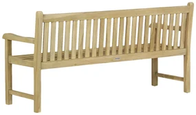 Garden Collections Preston Tuinbank Incl. Forest Green Kussen Teak Old Teak Greywash