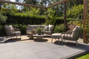 Taste by 4 Seasons Puglia loungeset latte Loungeset   taupe weerbestendig