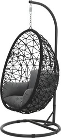 Garden Impressions Hangstoel Panama hangstoel ei - rope zwart