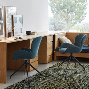 Draaiende tafelfauteuil Asyar