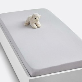 Hoeslaken voor babybed in effen biokatoen, Scenario