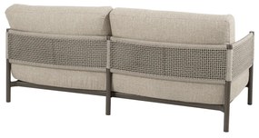 4 Seasons Outdoor Savanne 3-zits loungebank terre Loungebank   bruin weerbestendig