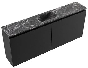 Mondiaz Ture DLux toiletmeubel 120cm urban met wastafel lava midden zonder kraangat