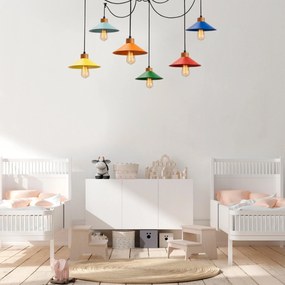 6-lichts Hanglamp Casey | Opviq