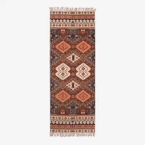 Katoenen vloerkleed (200x74 cm) Alaina Ethnic Colors - Sklum