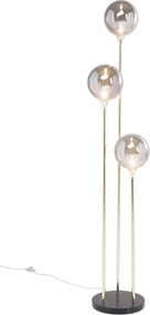 Gouden Vloerlamp Met Glas
