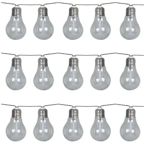 Luxform Lichtsnoer Corfu solar LED transparant