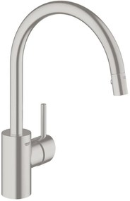 Grohe Concetto Keukenmengkraan Uittrekbare Uitloop Supersteel
